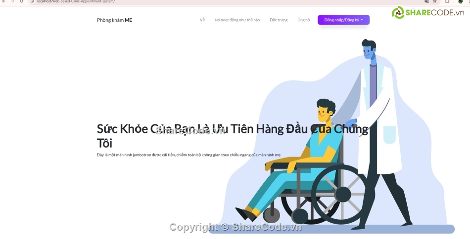 khám bệnh,đẹp,đặt lịch