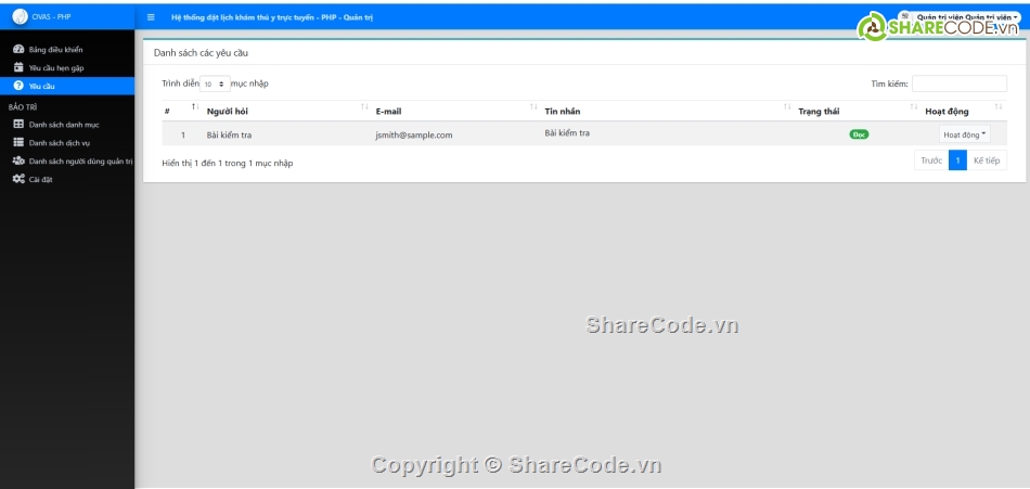 đặt lịch,thú y,đặt lịch khám