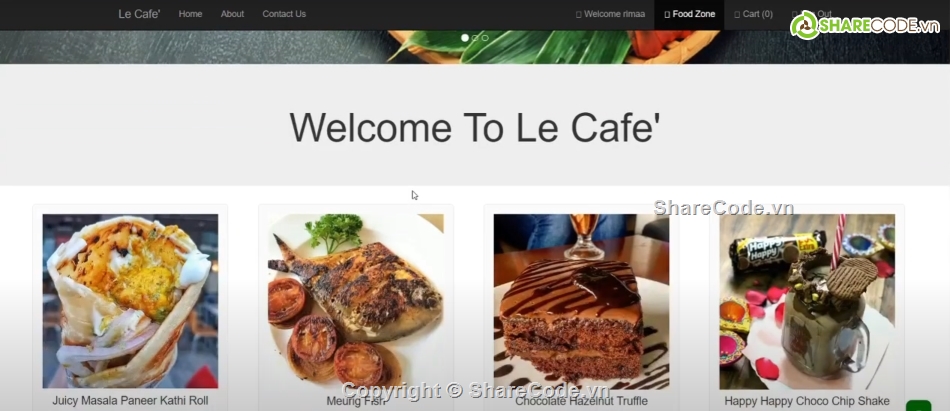 món ăn,Website đặt món ăn,Web đặt món ăn,Source đặt món ăn