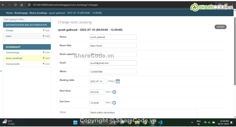 Hệ thống đặt phòng,Hệ thống hố sơ,web đặt phòng
