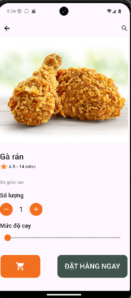 thức ăn,flutter,thức ăn nhanh dart