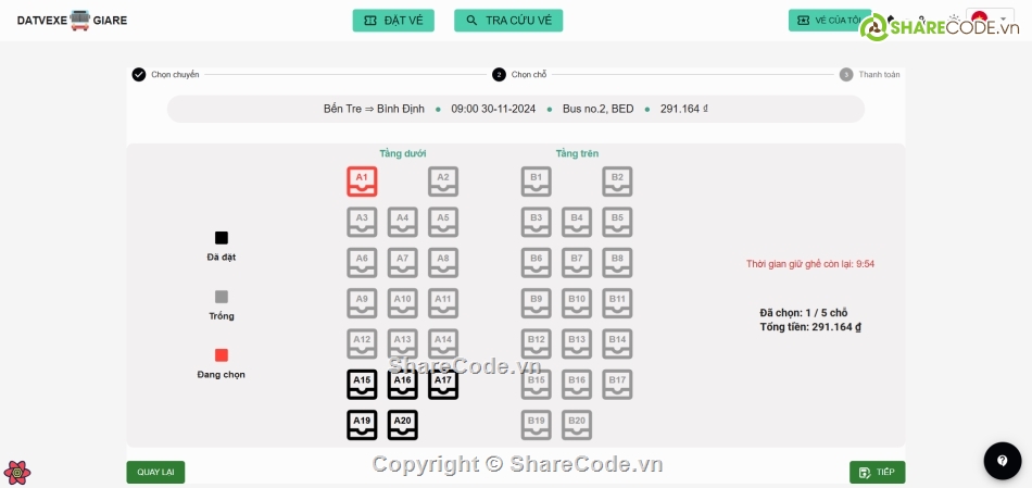 đặt xe,đặt vé xe,website đặt vé xe