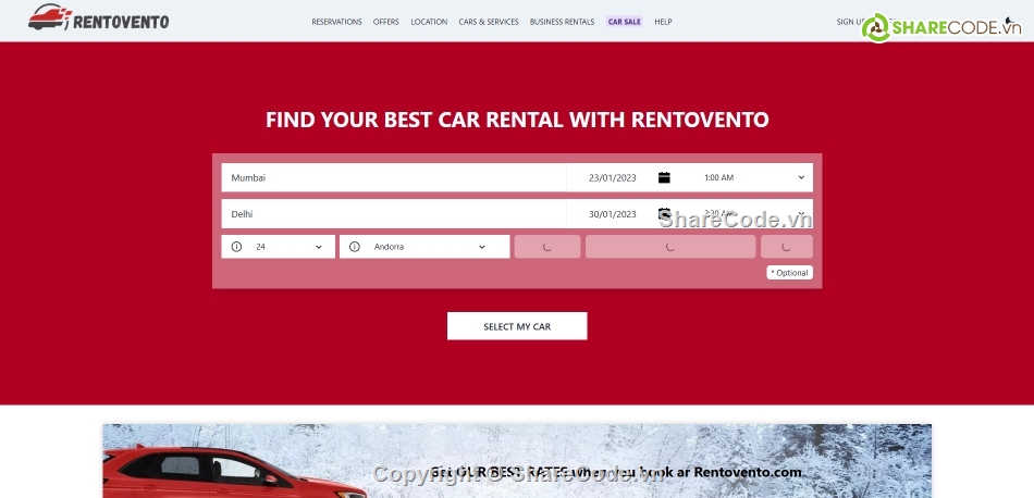 đơn giản,đặt xe,php đơn giản