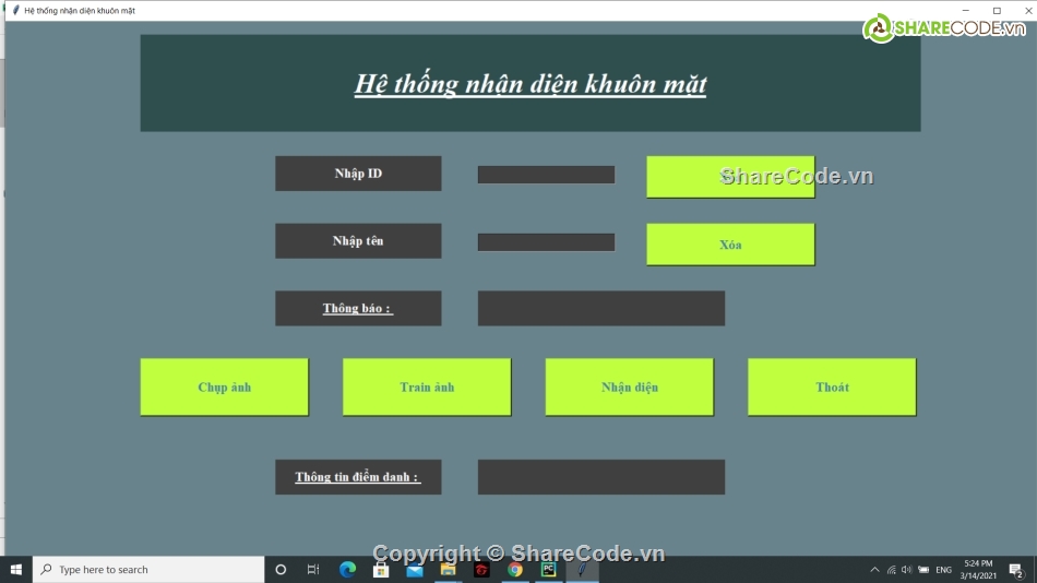 chấm công,nhận diện khuôn mặt,code nhận diện khuôn mặt,nhận diện khuôn mặt python,hệ thống chấm công,điểm danh bằng nhận diện khuôn mặt