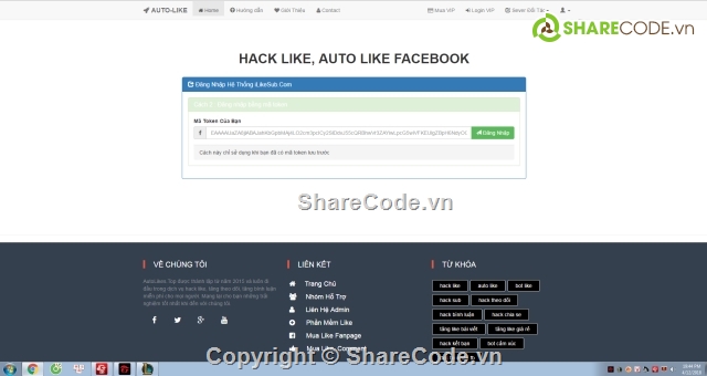 hack like,Hack Like VN,Hệ Thống Hack Like,hacklike,share code hack like,code web hack like