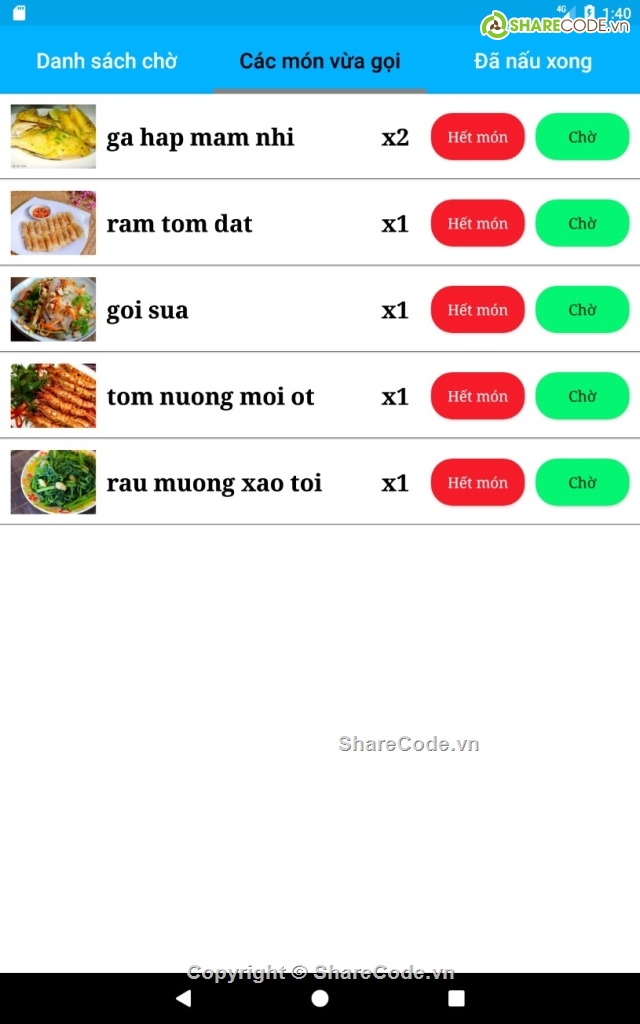 realtime,orderfood,báo cáo + slide,dự án fpoly,Order realtime,4Food