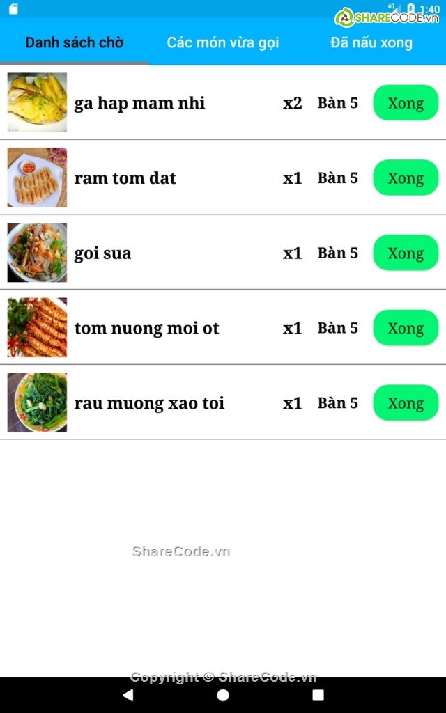 realtime,orderfood,báo cáo + slide,dự án fpoly,Order realtime,4Food