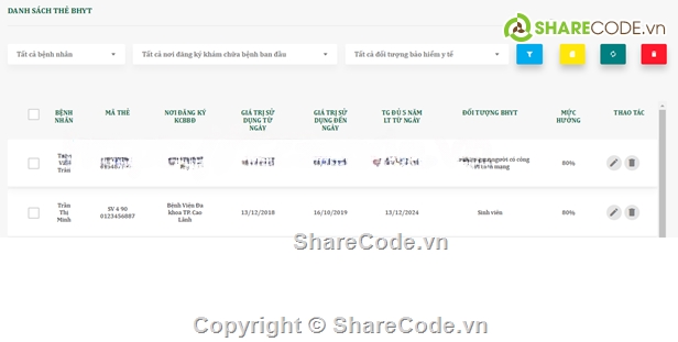 khám bệnh,php laravel,hệ thống bệnh viện,báo cáo