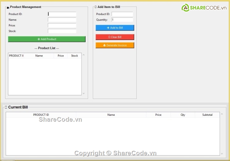 in hóa đơn,hóa đơn,SQL