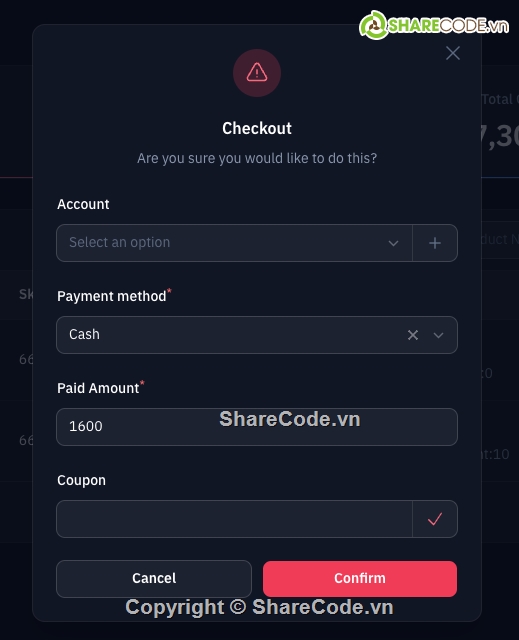 source code      database,hệ thống pos,php