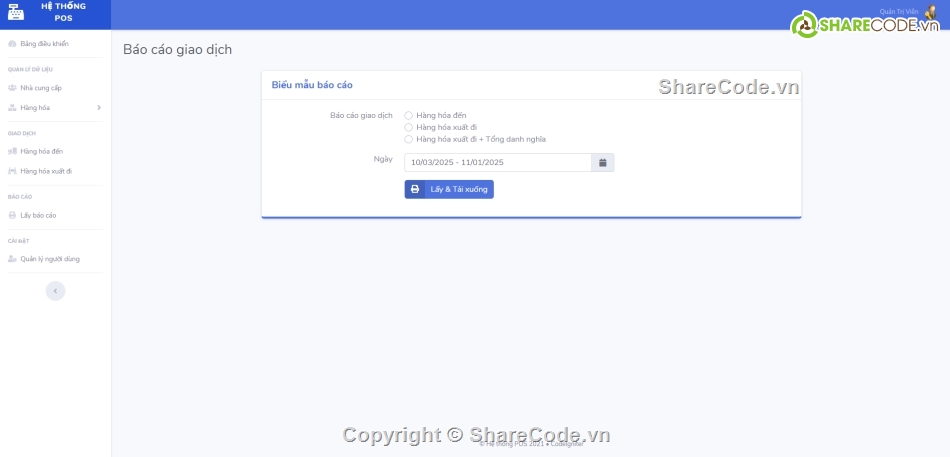 POS,codeigniter,quản lý kho hàng