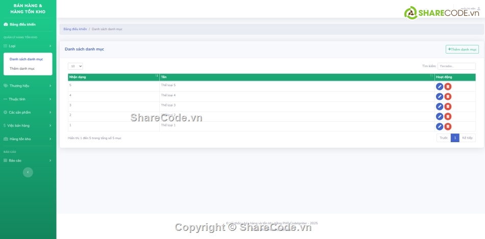 Code quản lý,quản lý bán hàng,Code bán hàng PHP,tồn kho