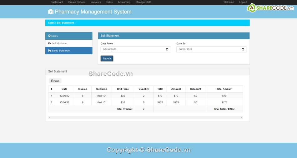quản lý bán hàng,quản lý nhà thuốc,Hệ thống quản lý
