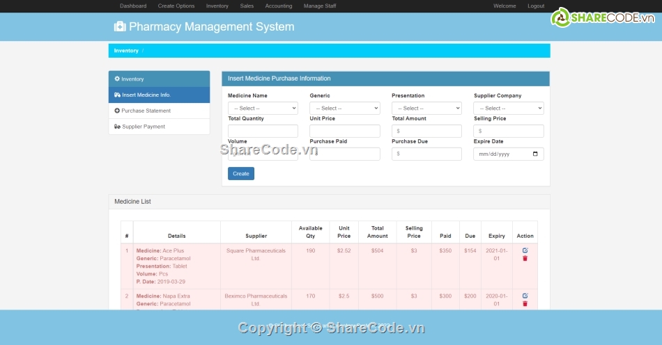 quản lý bán hàng,quản lý nhà thuốc,Hệ thống quản lý