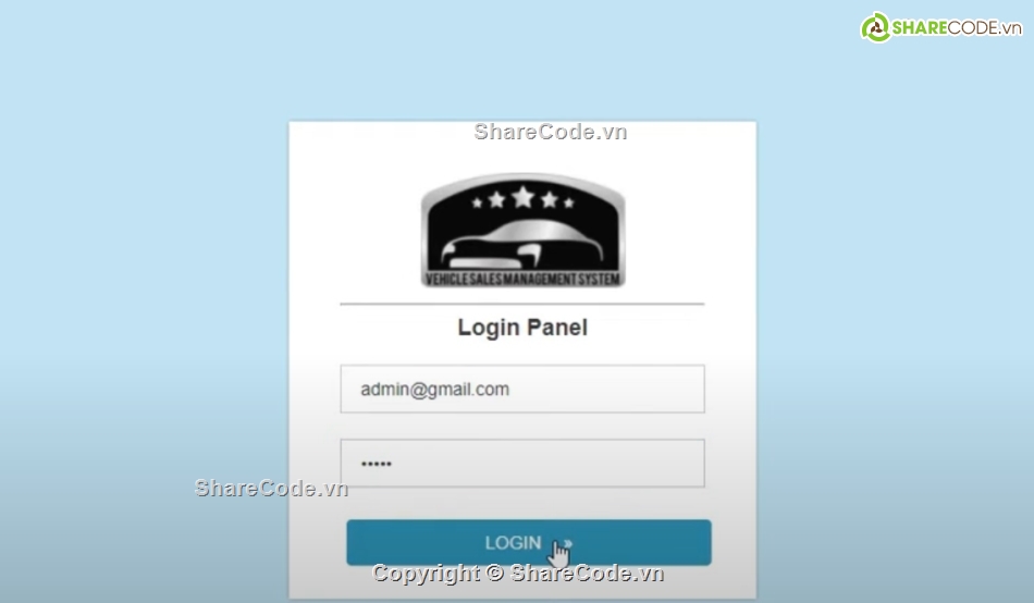 Code quản lý,quản lý bán xe,bán xe