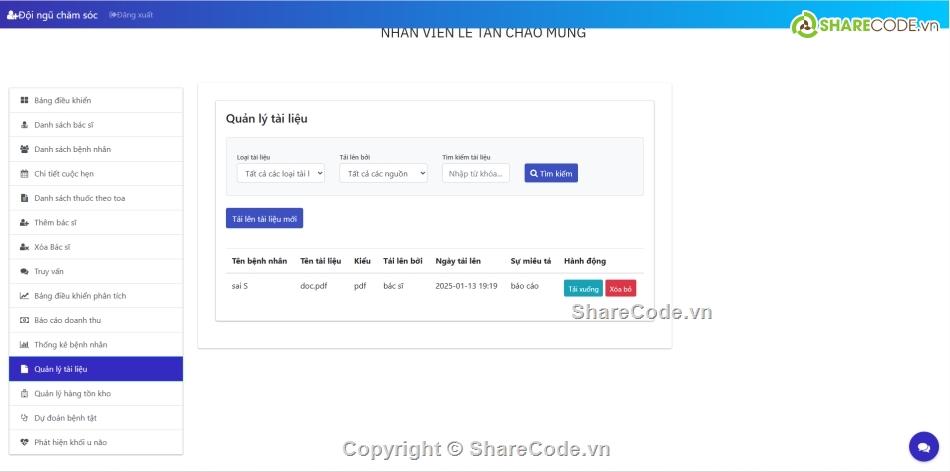 php,Hệ thống quản lý,viện