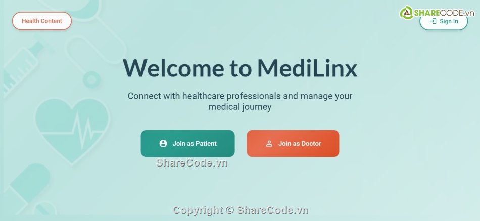 Hệ thống quản lý,quản lý,website quản lý sức khỏe,chăm sóc