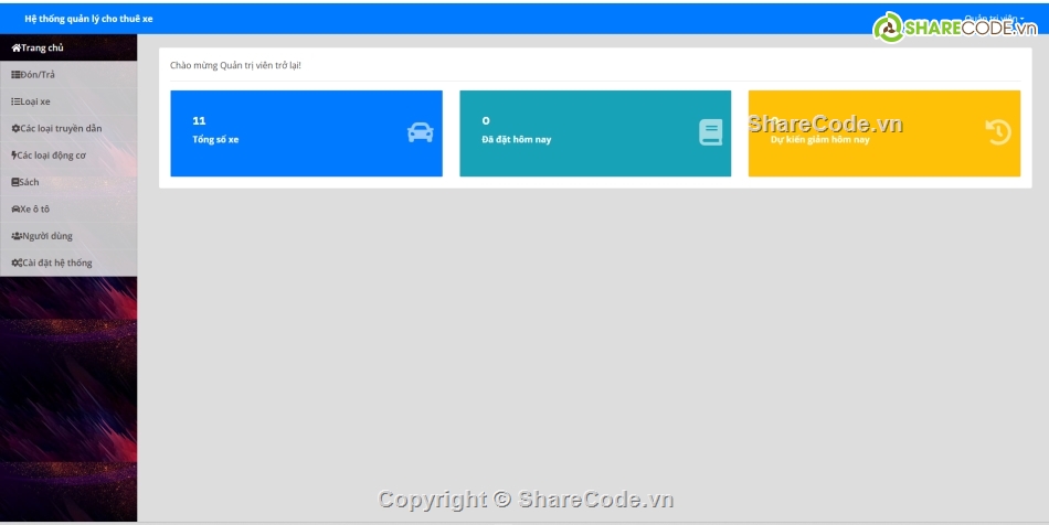 quản lý,Hệ thống quản lý,thuê xe