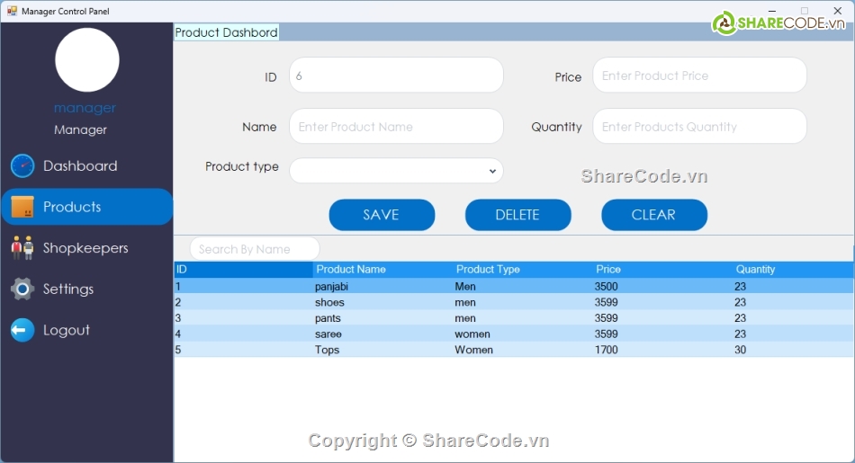 quản lý,quản lý cửa hàng,cửa hàng quần áo