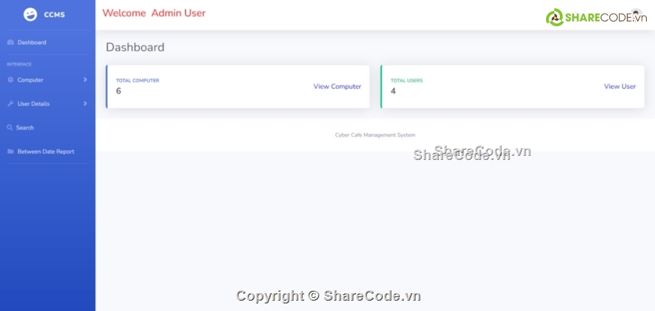 Hệ thống quản lý,Django cyber cafe,SQL