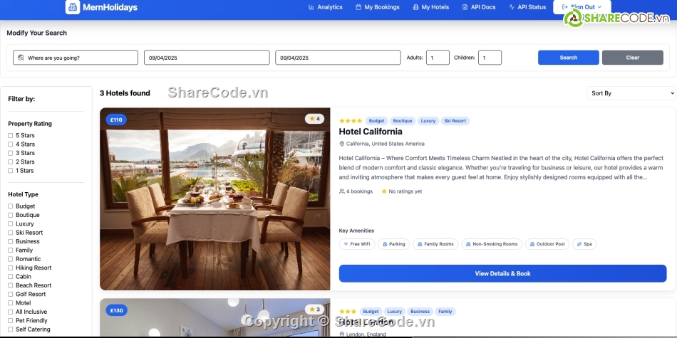 đặt phòng khách sạn,quản lý đặt phòng khách sạn,quản lý phòng khách sạn