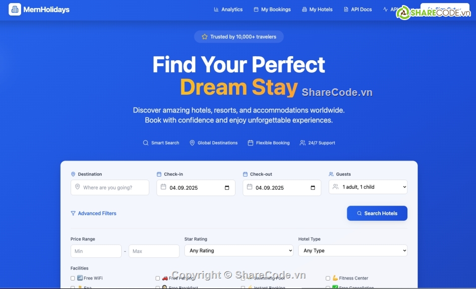 đặt phòng khách sạn,quản lý đặt phòng khách sạn,quản lý phòng khách sạn