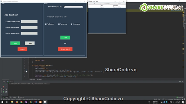 Hệ thống quản lý,Java quản lý điểm sinh viên,Java quản lý sinh viên