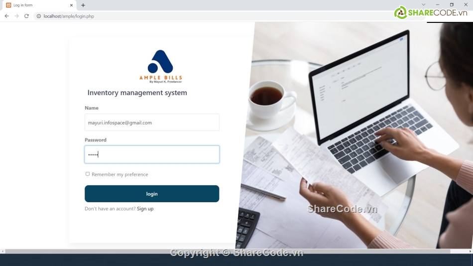 php,quản lý,quản lý hệ thống,quản lý hàng tồn kho