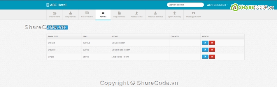 Code quản lý,Hệ thống quản lý,Hệ thống khách sạn