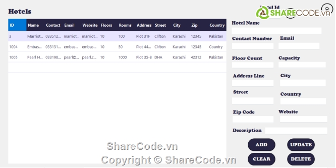 C#,quản lý,Hệ thống quản lý,quản lý khách sạn C#