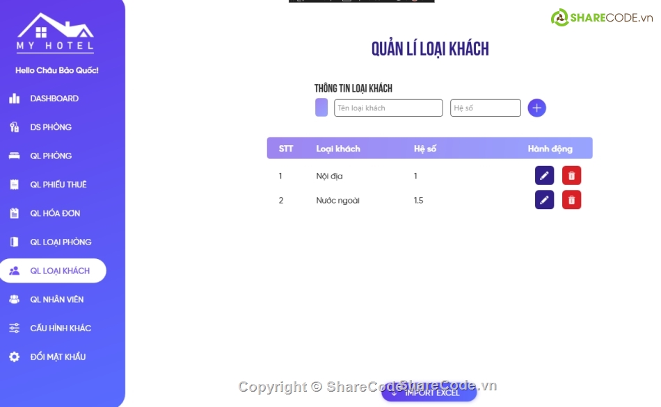 quản lý,Hệ thống quản lý,Hệ thống khách sạn