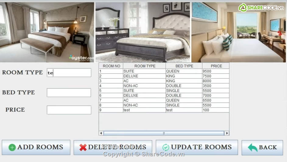 Khách sạn,SQL,jsp