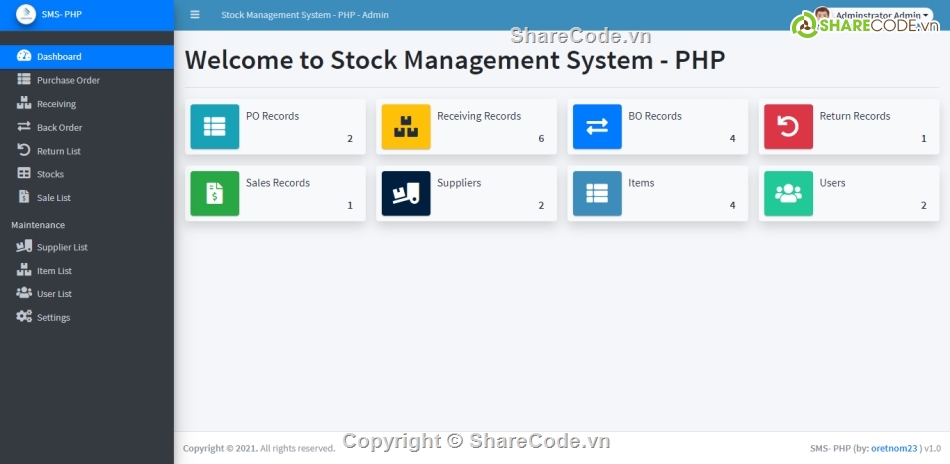 OOP,Hệ thống quản lý,quản lý kho PHP