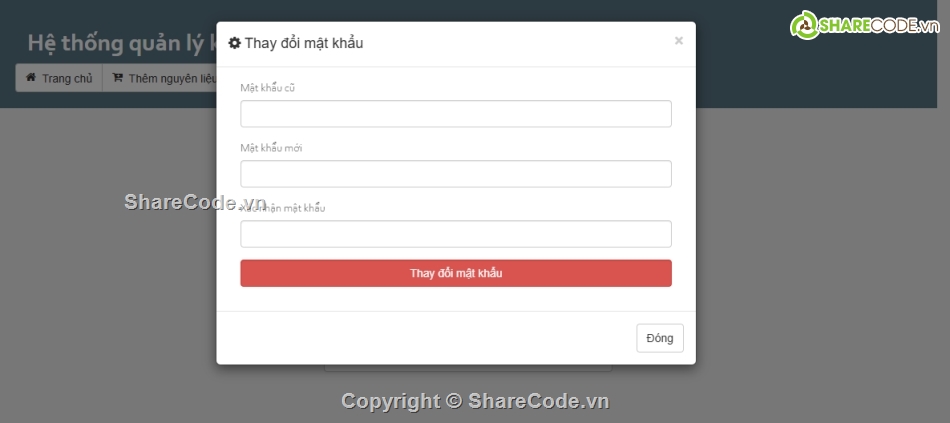full code,Hệ thống quản lý,full code quản lý kho