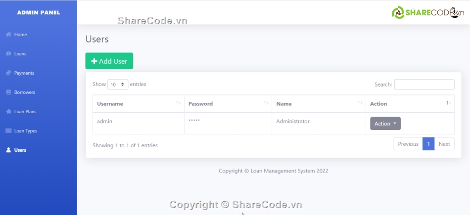 quản lý,Hệ thống quản lý,khoản vay