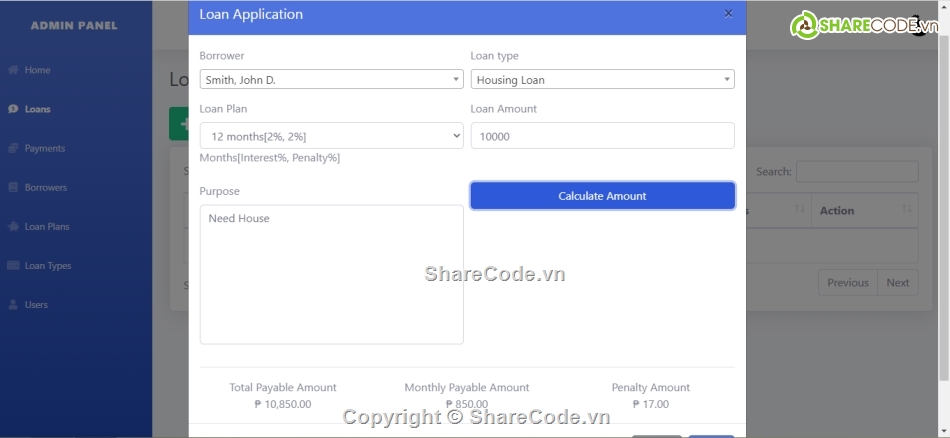quản lý,Hệ thống quản lý,khoản vay