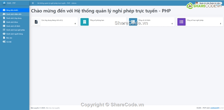 quản lý nghỉ phép,Hệ thống quản lý,quản lý