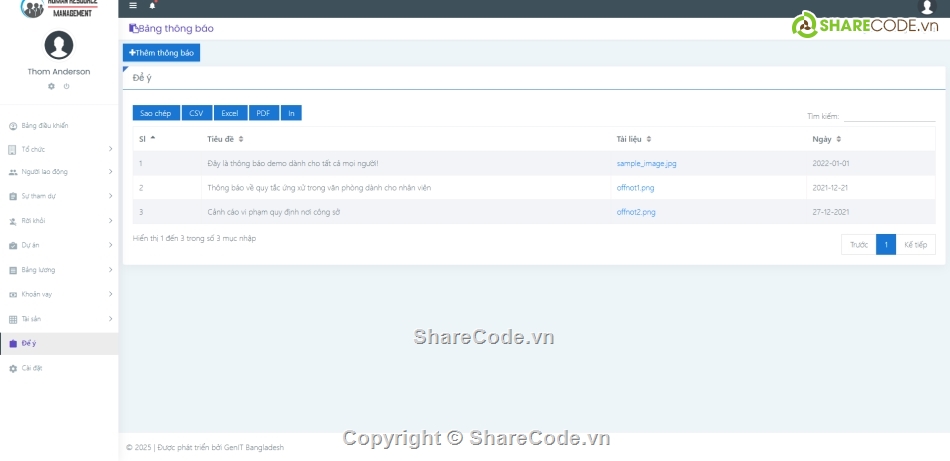 Code quản lý,Hệ thống quản lý,quản lý nhân lực PHP