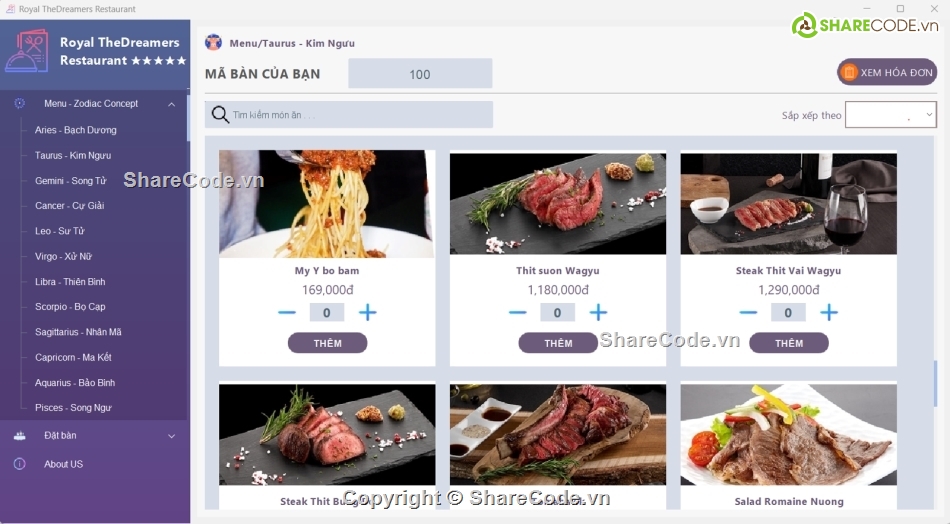 quản lý,Hệ thống quản lý,nhà hàng