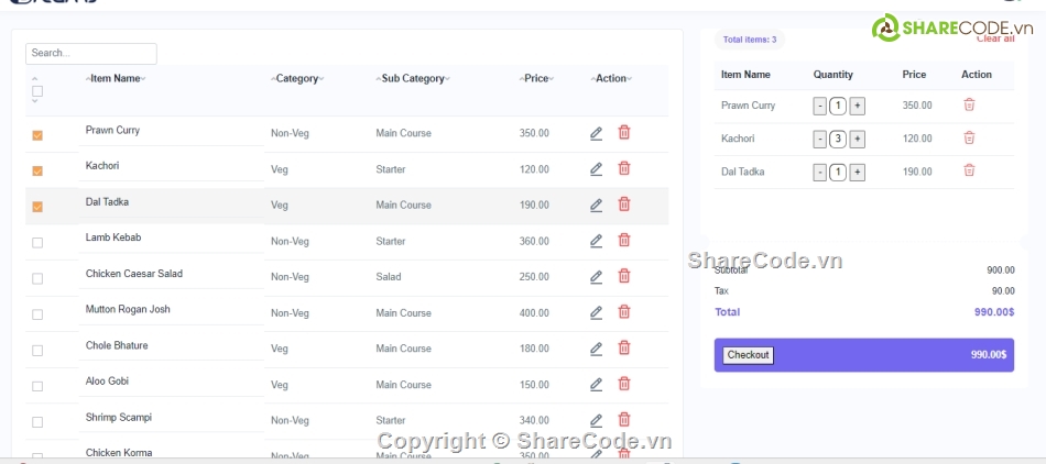 quản lý,nhà hàng,Hệ thống quản lý