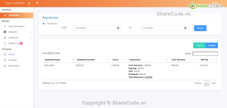 Code quản lý,nhà hàng,Hệ thống quản lý