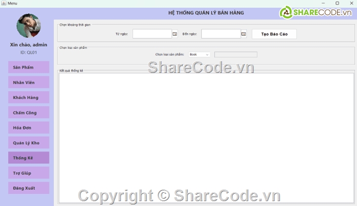 Nhà Sách,Hệ Thống Thông Tin Quản Lý,Quản Lý kho