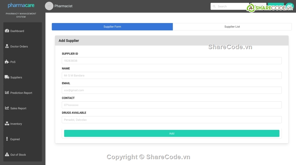 quản lý,quản lý nhà thuốc,Hệ thống quản lý