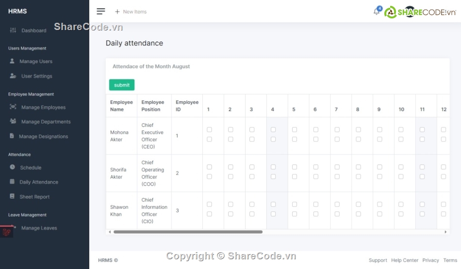 quản lý,quản lý nhân viên,Hệ thống quản lý