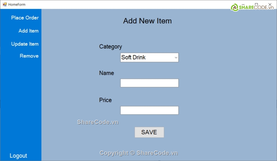 C#,quản lý cà phê,quản lý cà phê C#