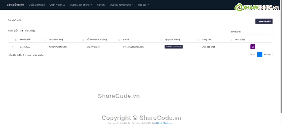 Hệ thống quản lý,sự kiện,quản lý sự kiện