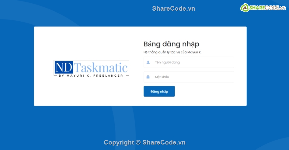 quản lý,Hệ thống quản lý,website quản lý tác vụ