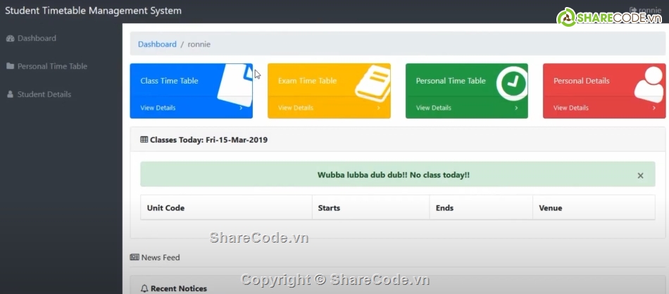 quản lý,Hệ thống quản lý,thời khóa biểu PHP