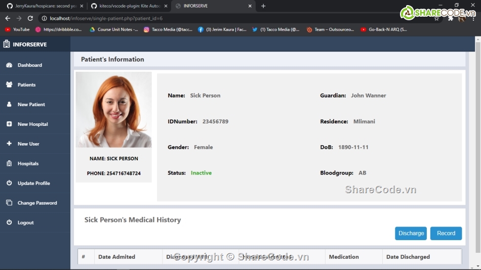 quản lý,Hệ thống quản lý,website quản lý bệnh viện