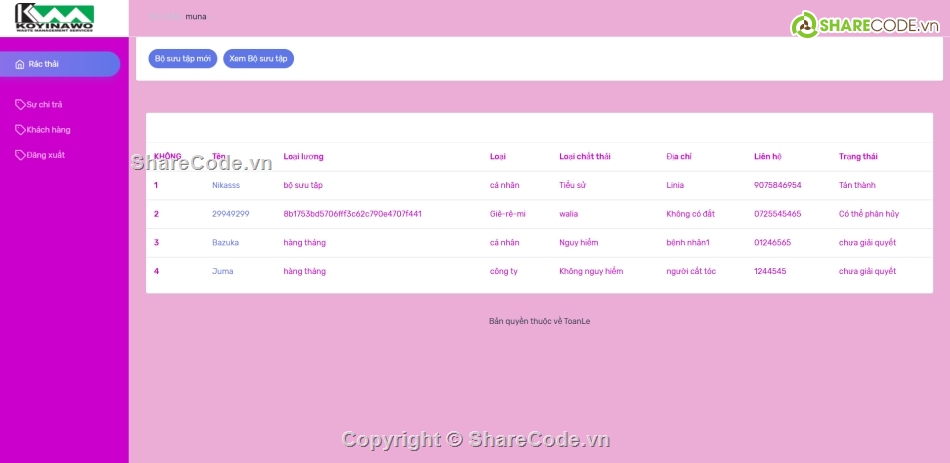 quản lý,Hệ thống quản lý,quản lý rác